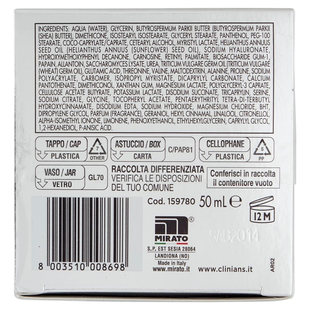 clinians-intense-a-lifting-rughe-trattamento-notte-antirughe-con-acido-ialuronic image 3