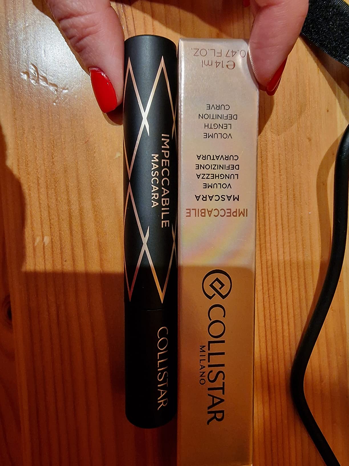 Mascara impeccabile, come promesso