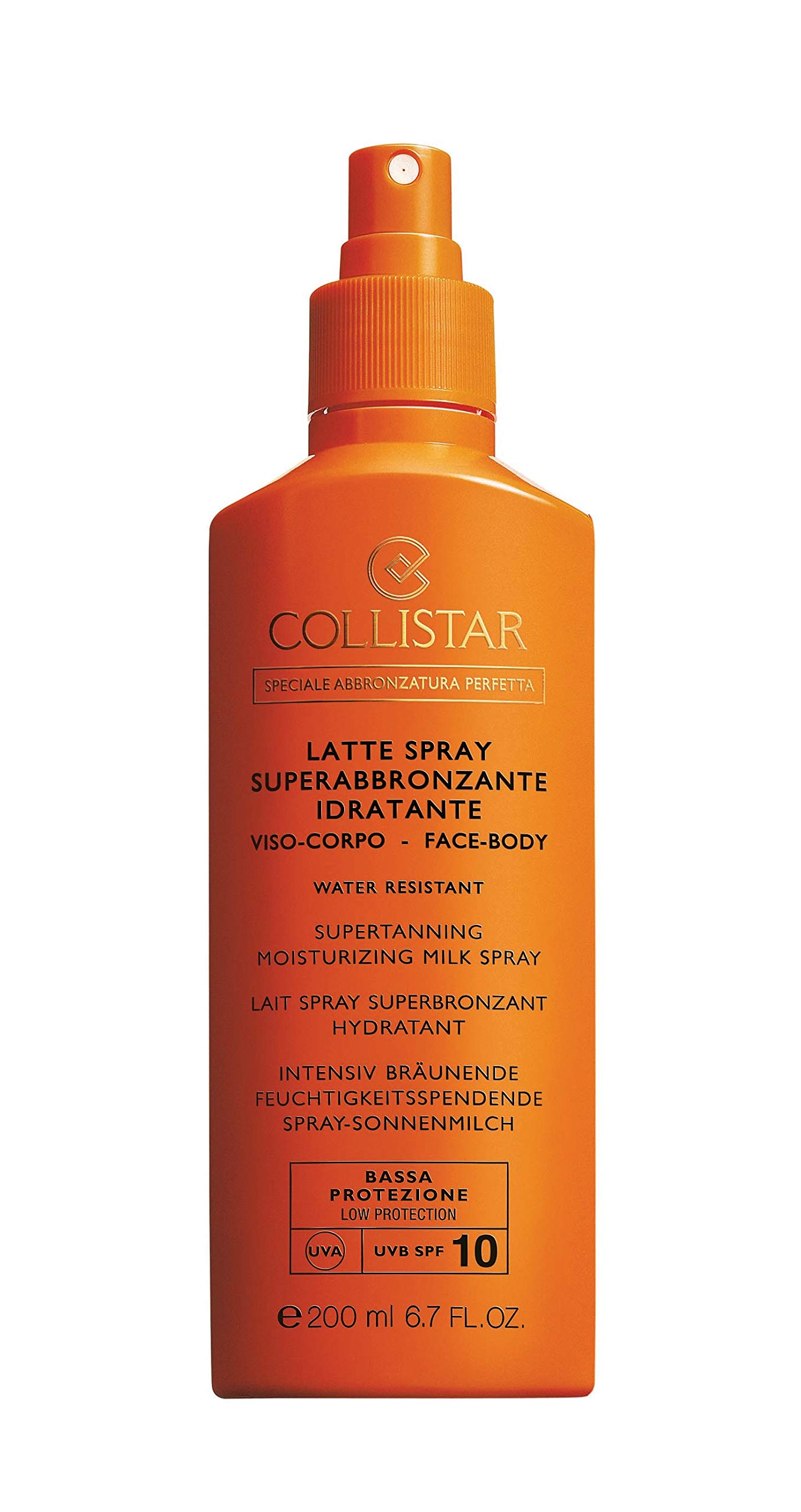 collistar-latte-spray-superabbronzante-idratante-spf-10-200ml image 1