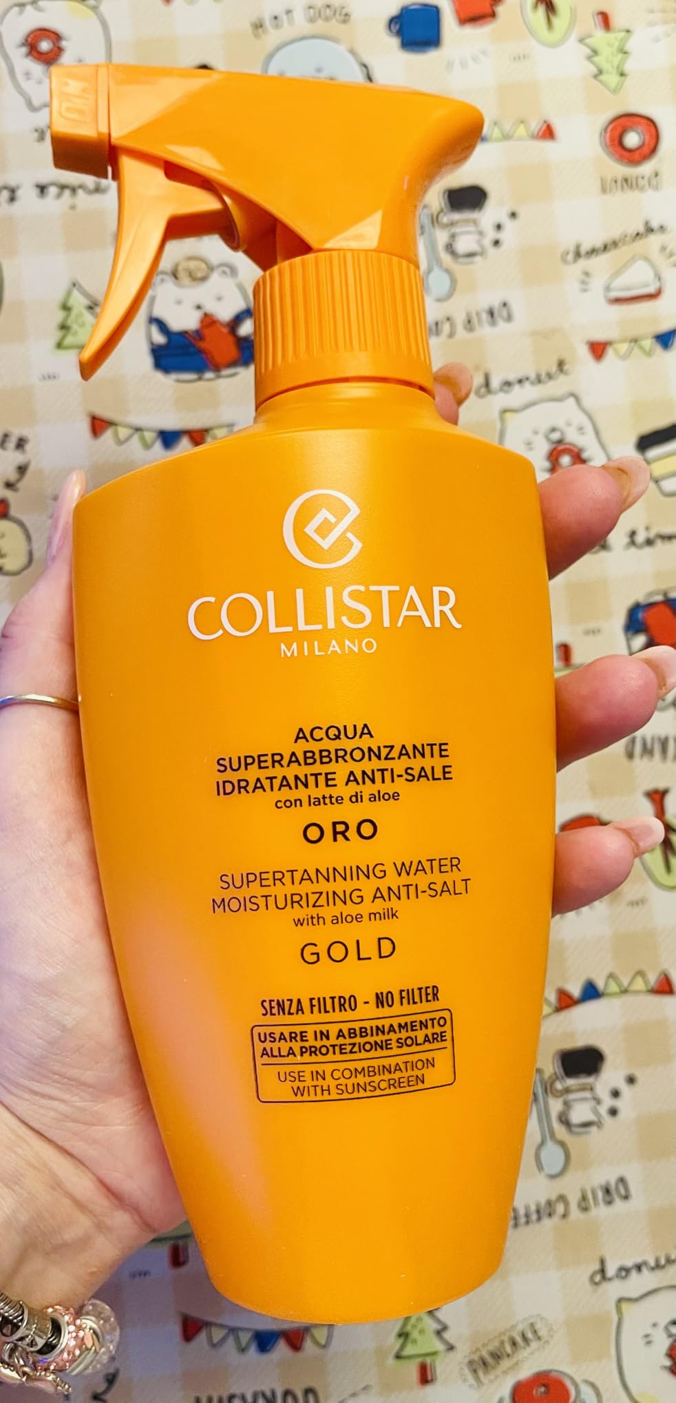 Finalmente un'acqua solare che non unge