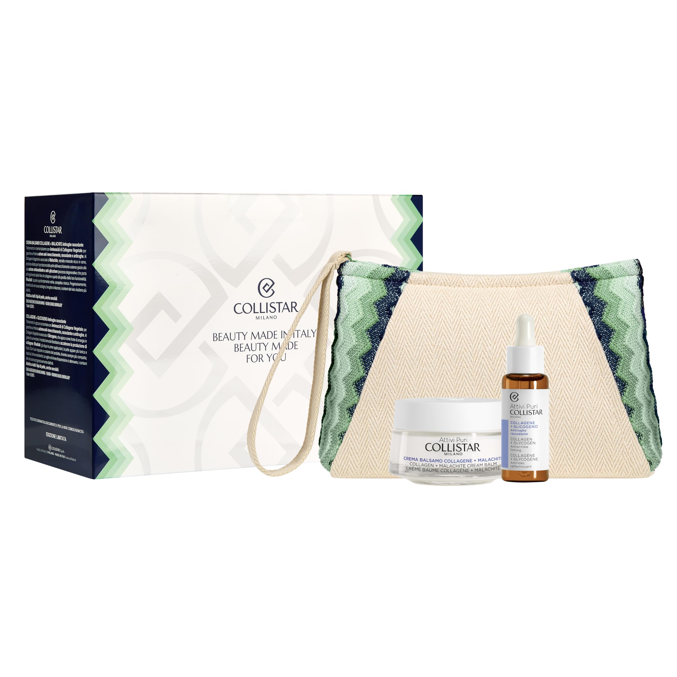 collistar-cofanetto-attivi-puri-collagene-crema-viso-50ml-siero-30ml-pochette image 4